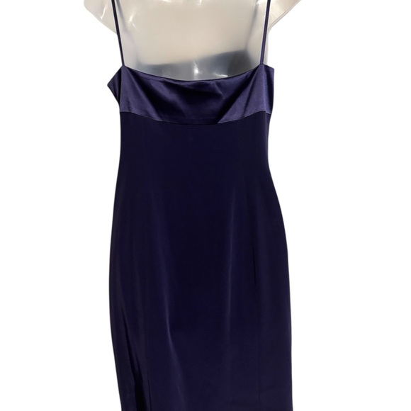NWT  GORGEOUS Jones New York Deep Purple/Plum DRESSY DRESS  SIZE: 8    #CL - Picture 6 of 10